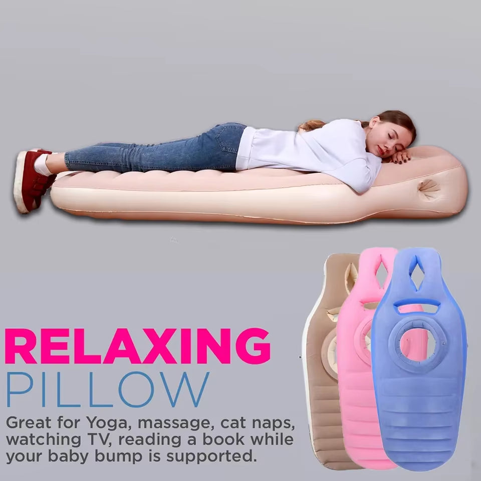 Inflatable Bump Pregnancy Women Air Mattress Inflatable Belly Sleep on Your Stomach