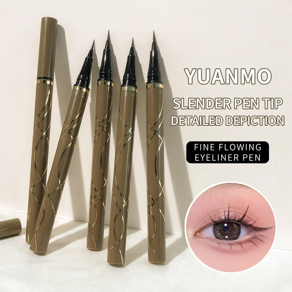 Slim Gel Eyeliner Pen – Smooth & Waterproof, Smudge-Proof, High-Pigment, Easy Glide, Multi-Color, Long-Lasting Eye Makeup