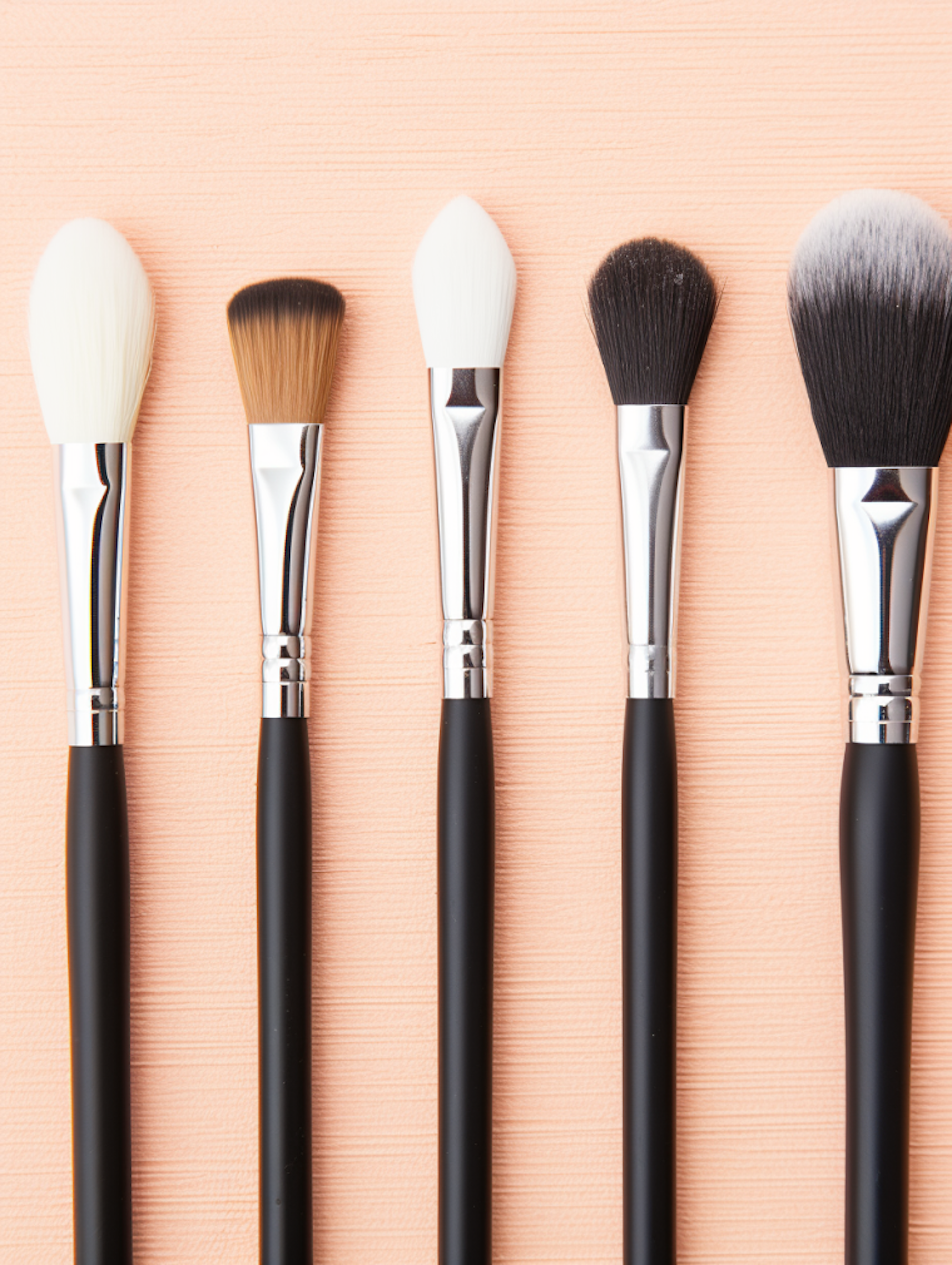 13purpleflower holly leaf makeup brush suit