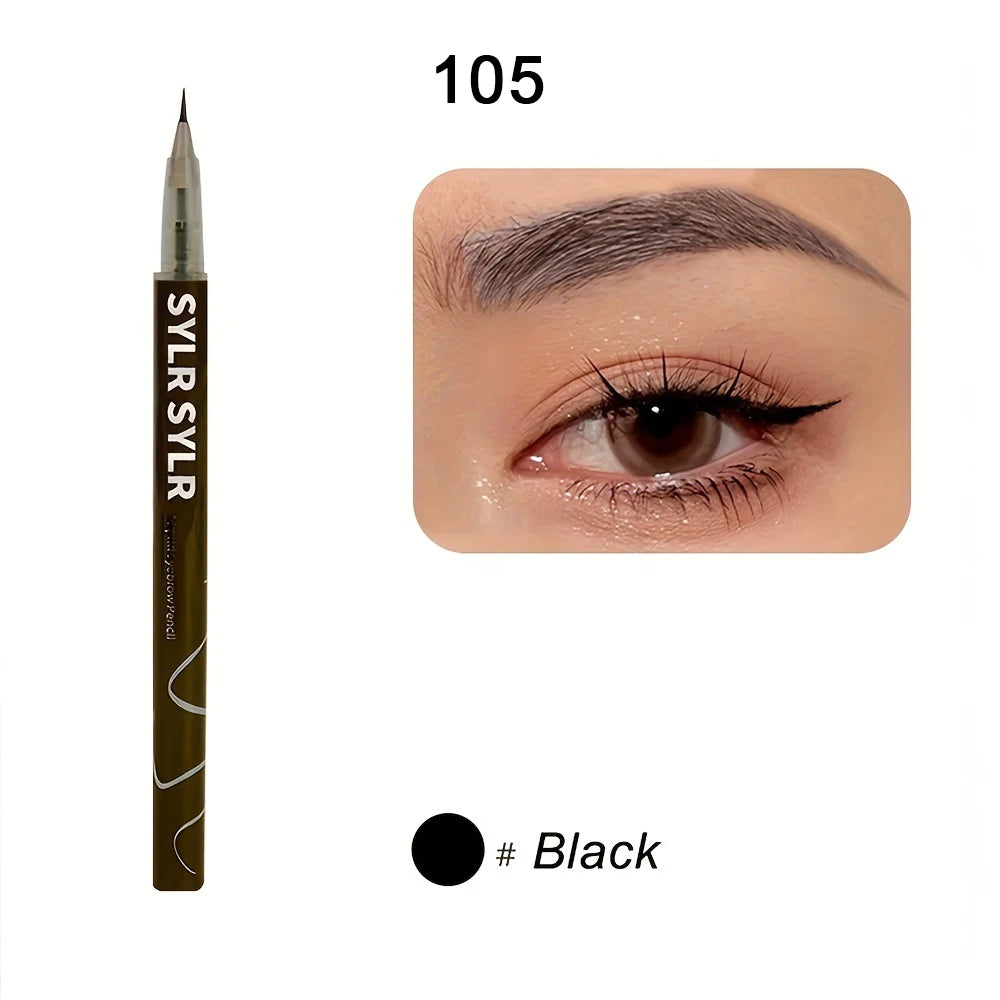 Slim Gel Eyeliner Pen – Smooth & Waterproof, Smudge-Proof, High-Pigment, Easy Glide, Multi-Color, Long-Lasting Eye Makeup